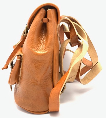  Kožený batůžek přírodní 1,8 L | MagBag.cz