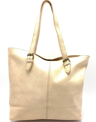 Dámská kožená kabelka přezky velbloudí MagBag