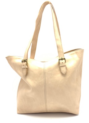 Dámská kožená kabelka přezky velbloudí MagBag