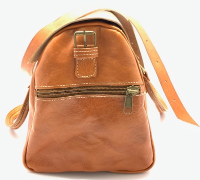 Kožená velká cestovní taška přírodní MagBag