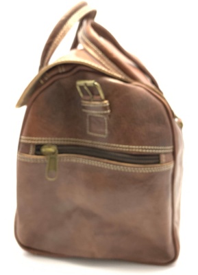 Kožená velká cestovní taška hnědá MagBag