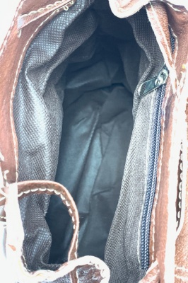 Kožený batůžek hnědý MagBag 3,7 L