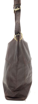 Dámská kožená kabelka menší hnědá MagBag