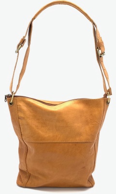 Dámská kožená kabelka menší velbloudí MagBag