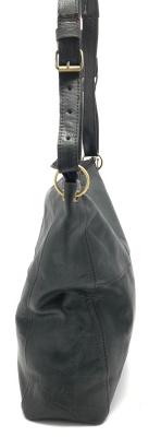 Dámská kožená kabelka menší černá MagBag