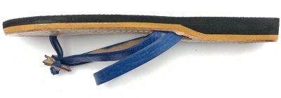 Dámské kožené pantofle s hvězdičkou modré MagBag