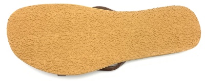 Dámské kožené pantofle páskové hnědé MagBag